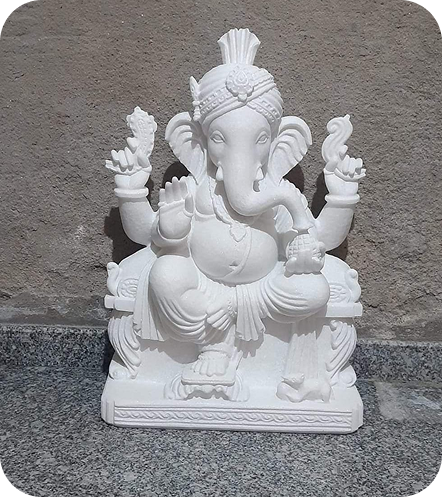 Close-up of stone carving details