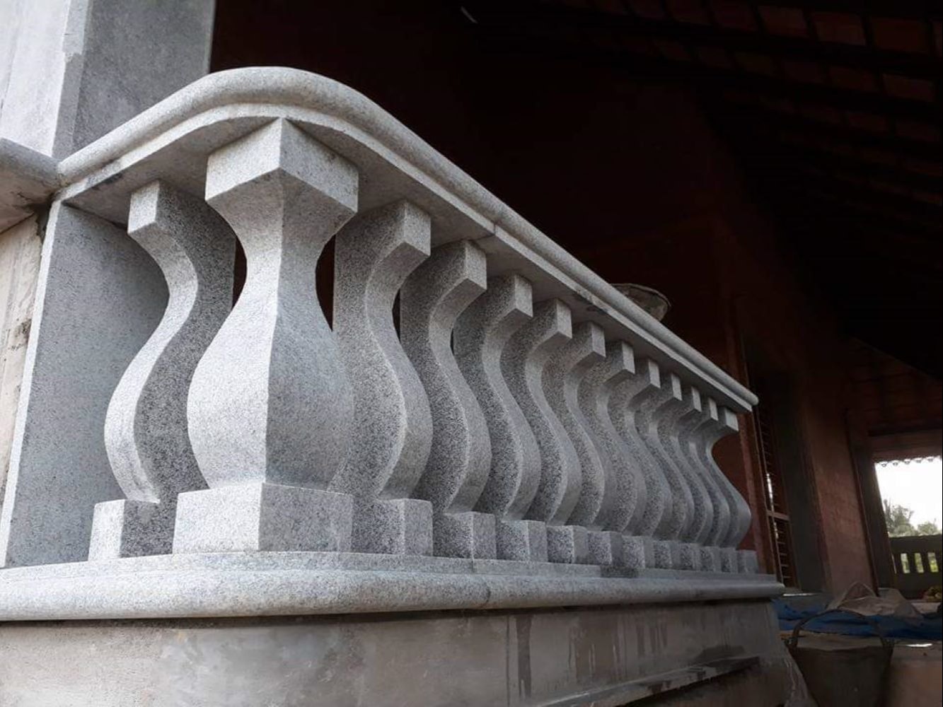 Stone Railings